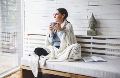 méditation et café